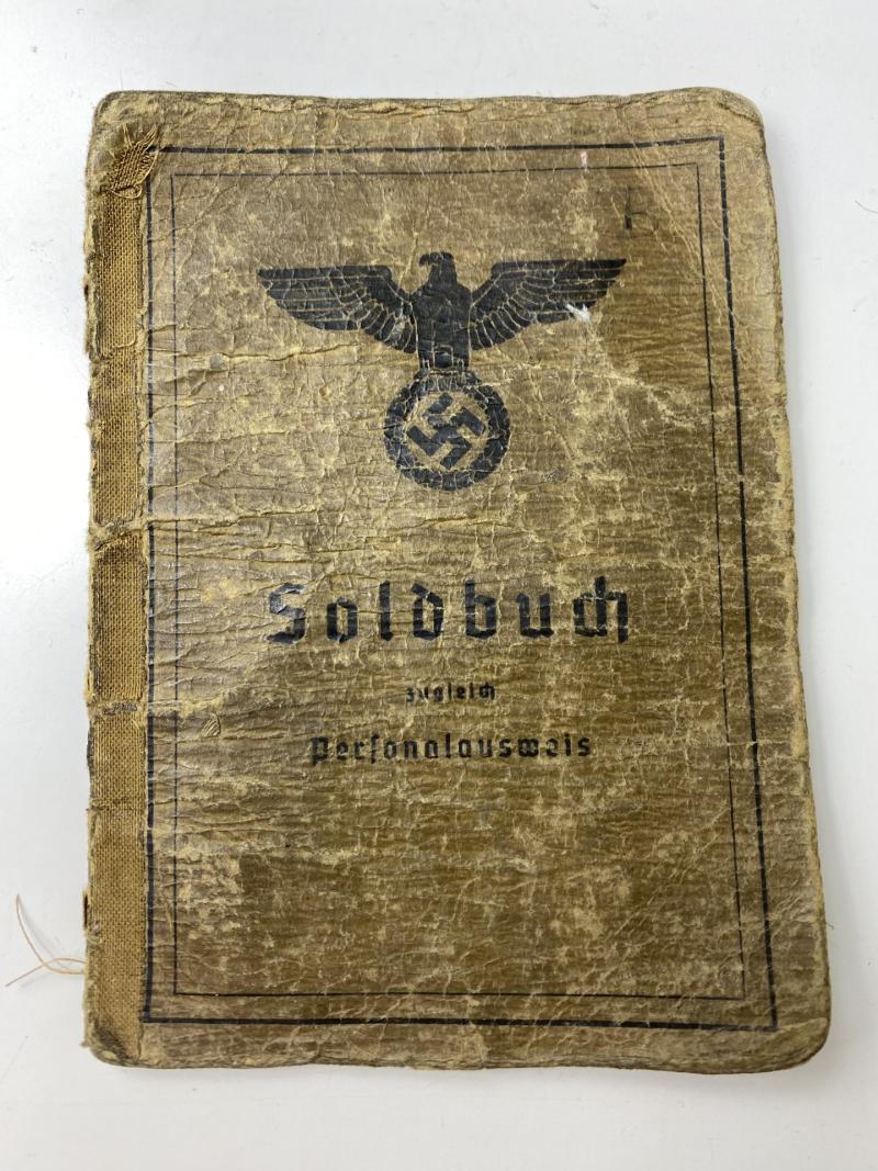 WW2 GERMAN 6TH PANZER GRENADIER SOLDBUCH