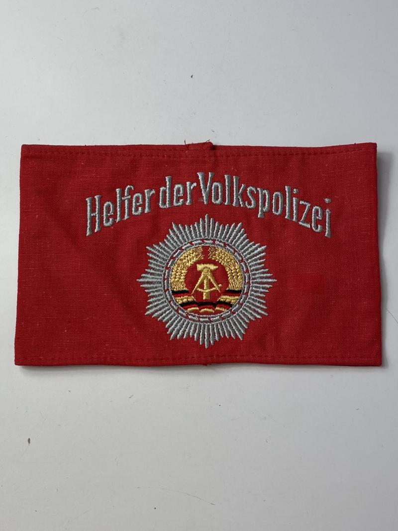 EAST GERMAN POLICE ARMNBAND