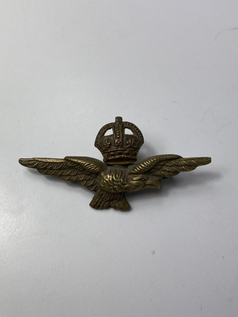 RAF BRASS SWEETHEART BROOCH