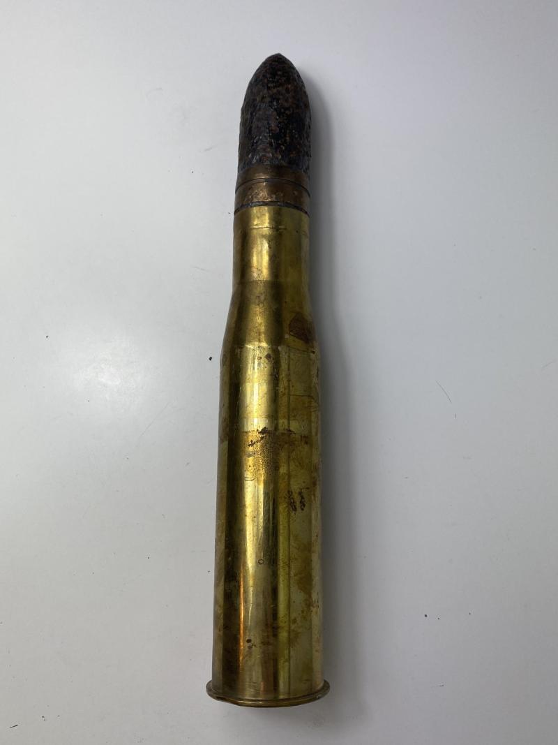 WW2 U.S. 37MM STRUCK SHELL