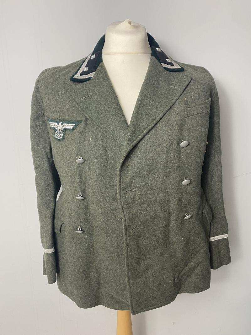 VERY RARE VOLKSSTURM INSTRUCTOR TUNIC (PLATOON LEADER)