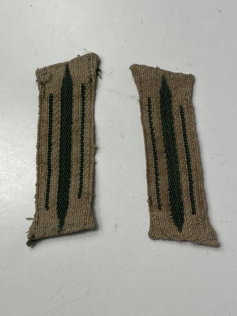 REPRODUCTION WW2 GERMAN ARMY COLLAR TABS