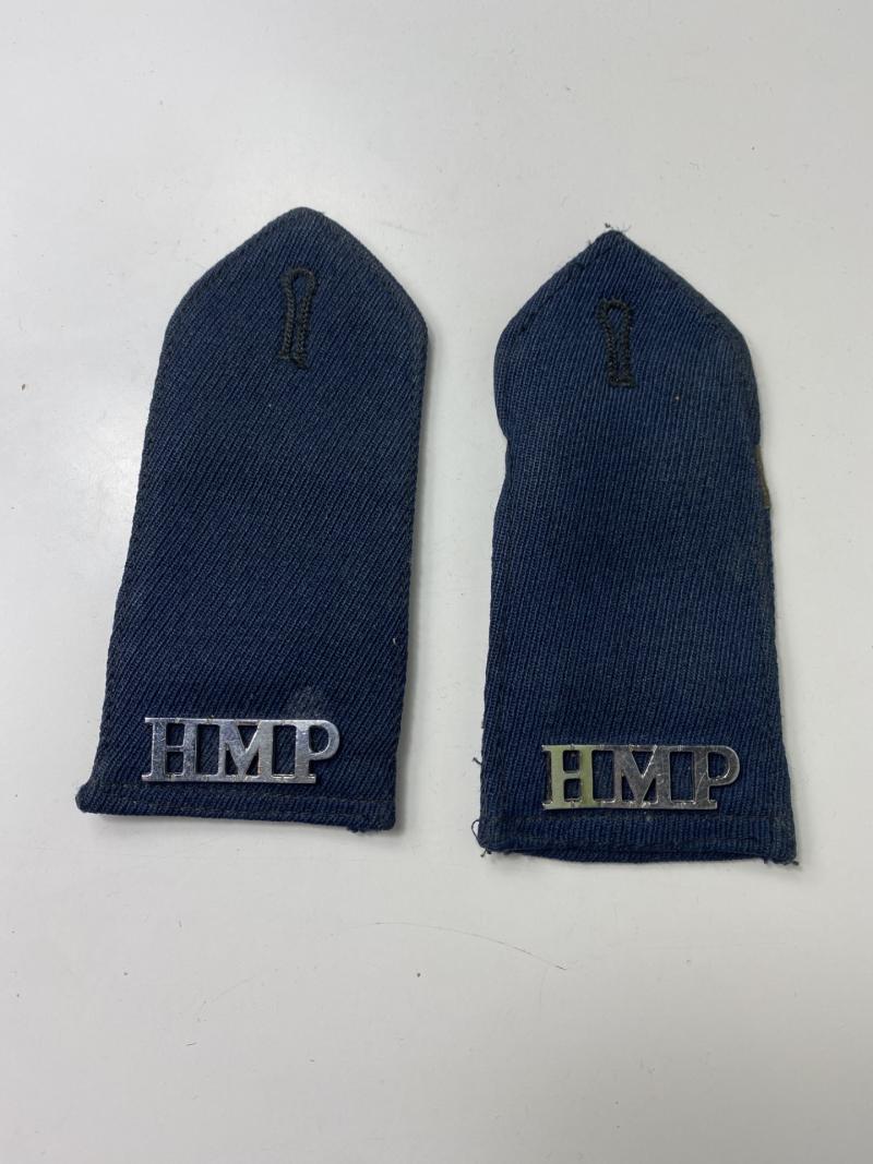 BRITISH PRISON SERVICE SHOULDER TABS