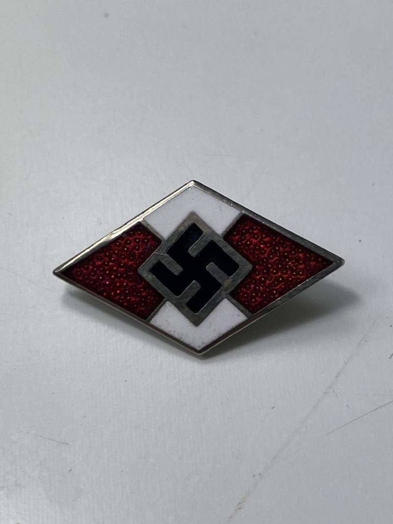 REPRODUCTION WW2 GERMAN HITLER YOUTH PIN BADGE