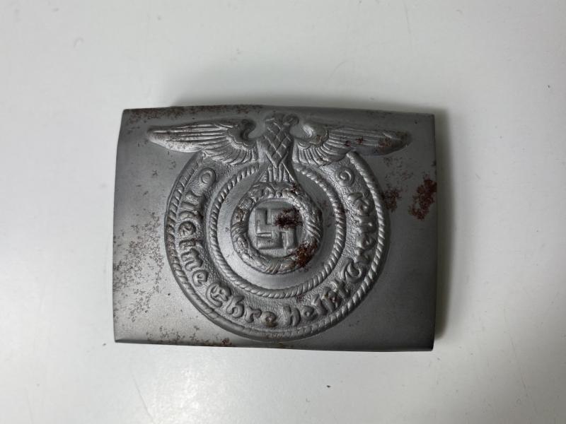 REPRODUCTION WW2 GERMAN WAFFEN-SS BELT BUCKLE