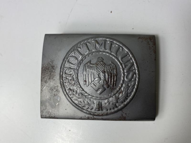 REPRODUCTION WW2 GERMAN ARMY BELT BUCKLE