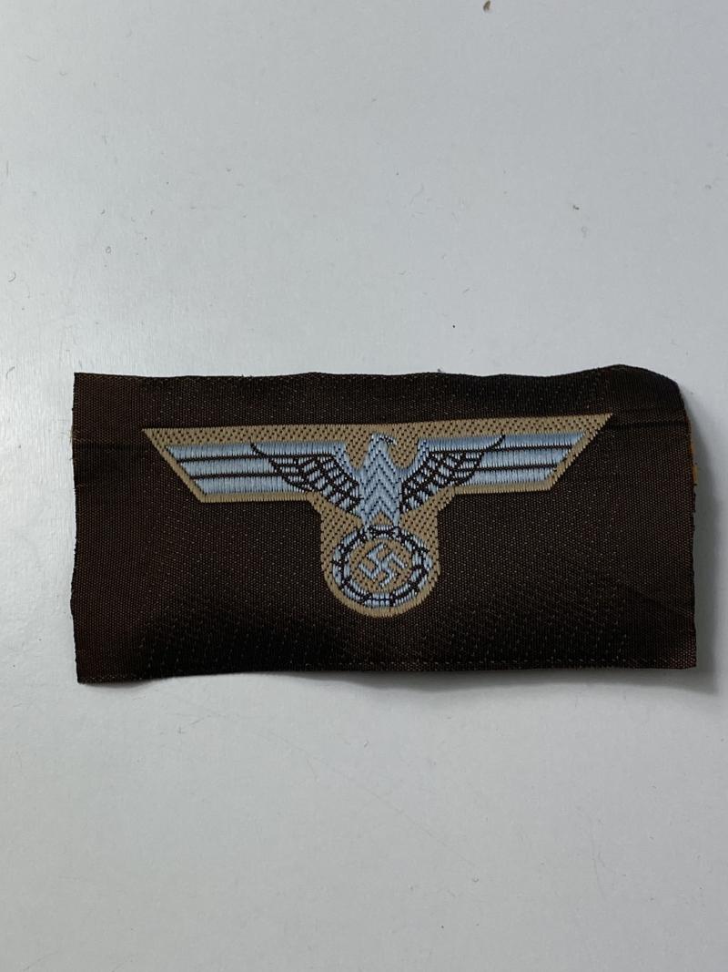 REPRODUCTION WW2 GERMAN BEVO CAP EAGLE