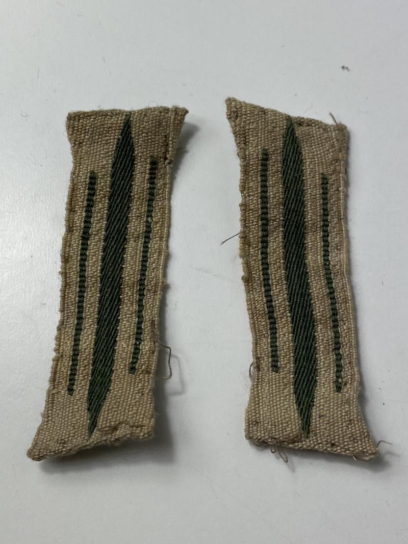 REPRODUCTION WW2 GERMAN ARMY COLLAR TABS