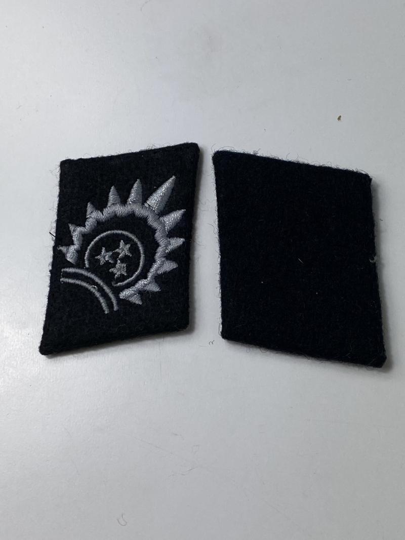 REPRODUCTION WW2 GERMAN WAFFEN-SS LATVIAN GRENADIER DIVISION COLLAR TABS