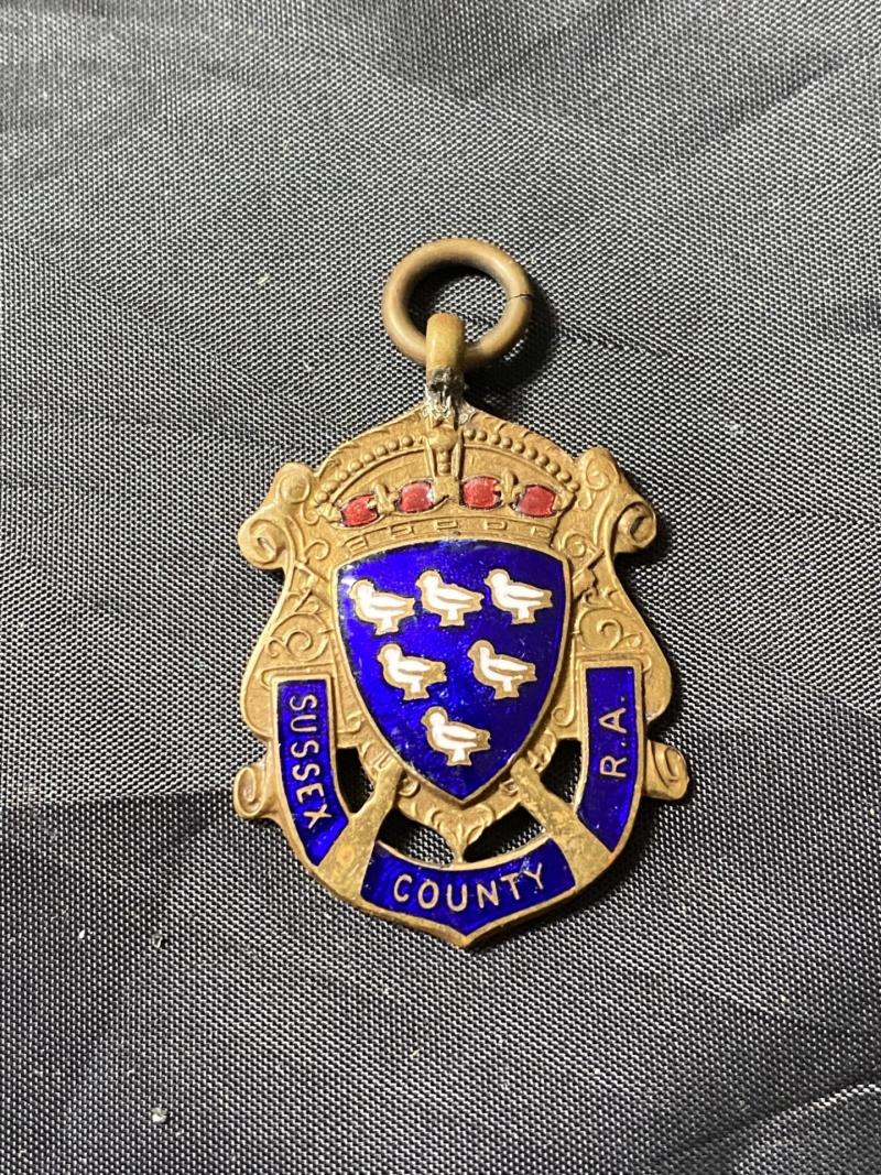 SUSSEX COUNTY RA MEDAL IN BRONZE