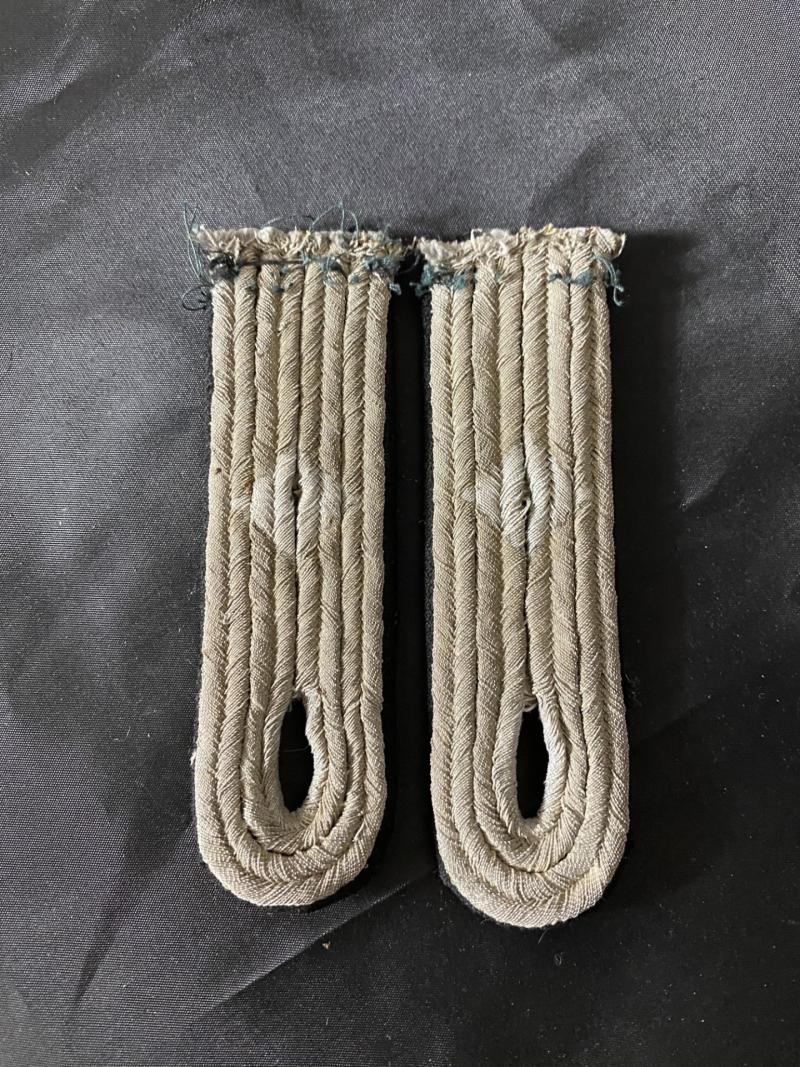 WW2 GERMAN PIONIER OFFICER'S SHOULDER BOARDS