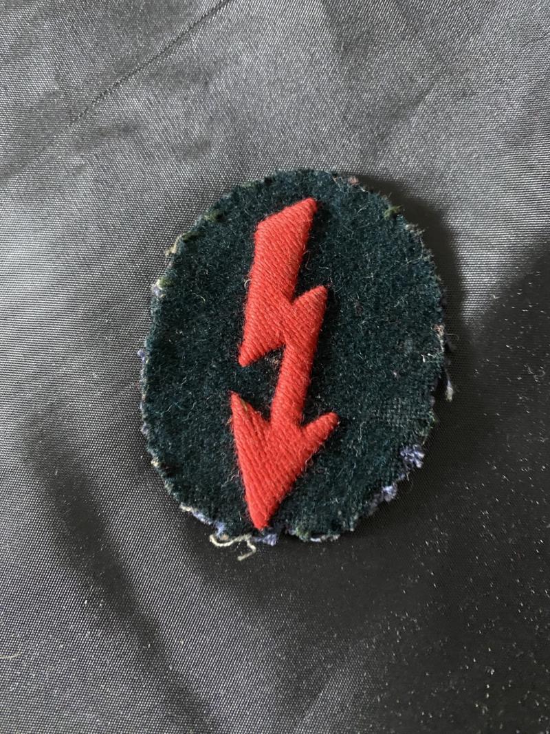 WW2 GERMAN HEER ARTILLERY SIGNAL PERSONNELS TRADE PATCH