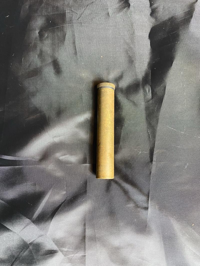 Chase Militaria BRITISH ENFIELD BRASS OIL BOTTLE