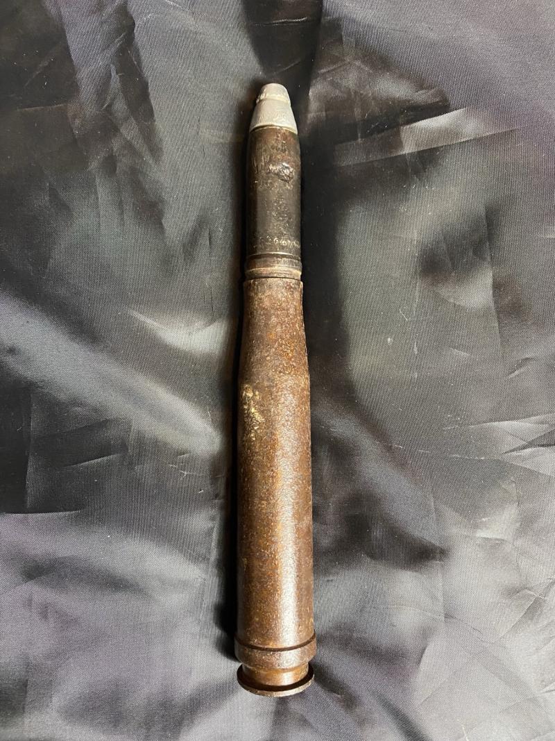 WW2 GERMAN 20MM INERT ROUND