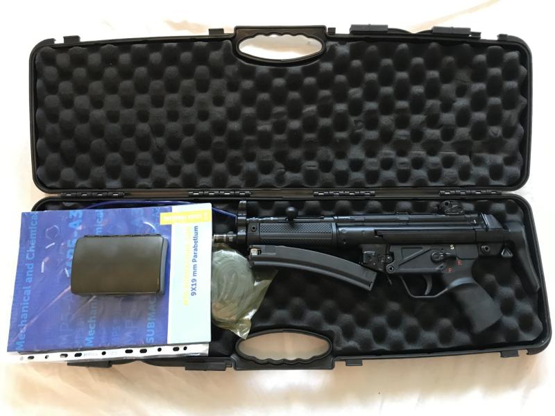 Chase Militaria HK MP5A3 IN BOX WITH ACCESSORIES (EU DEACTIVATION)