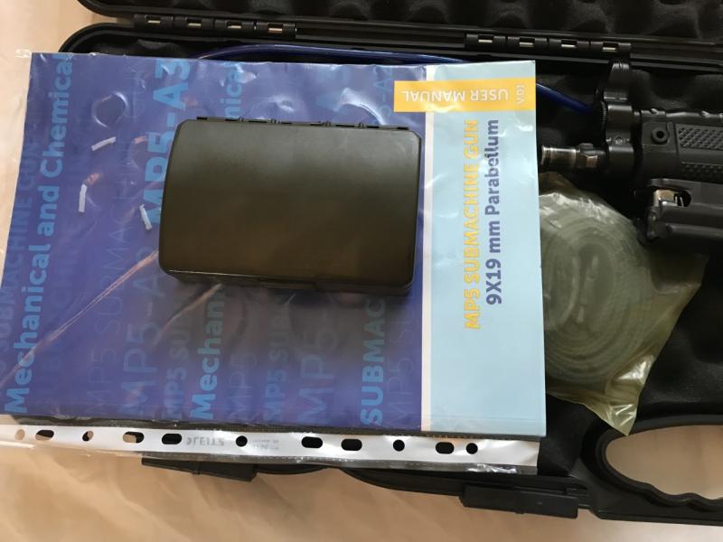 Chase Militaria HK MP5A3 IN BOX WITH ACCESSORIES (EU DEACTIVATION)