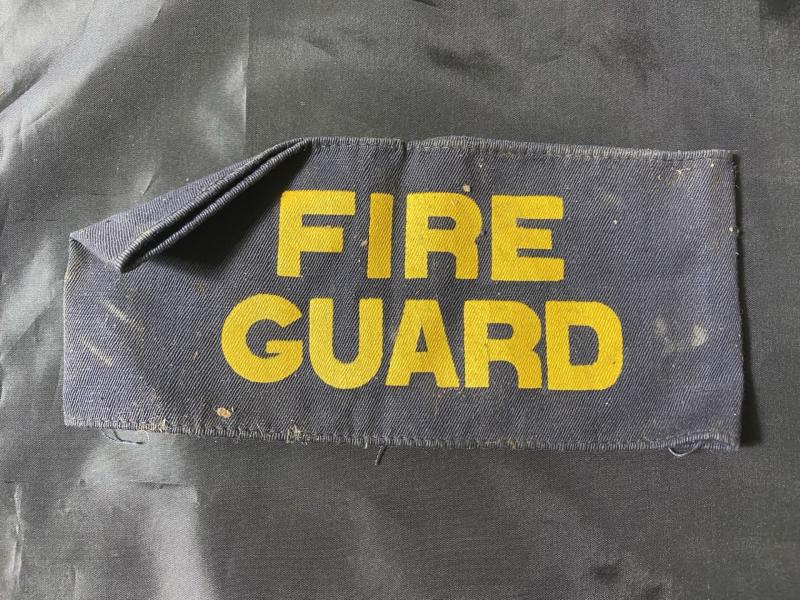 WW2 BRITISH FIRE GUARD ARMBAND