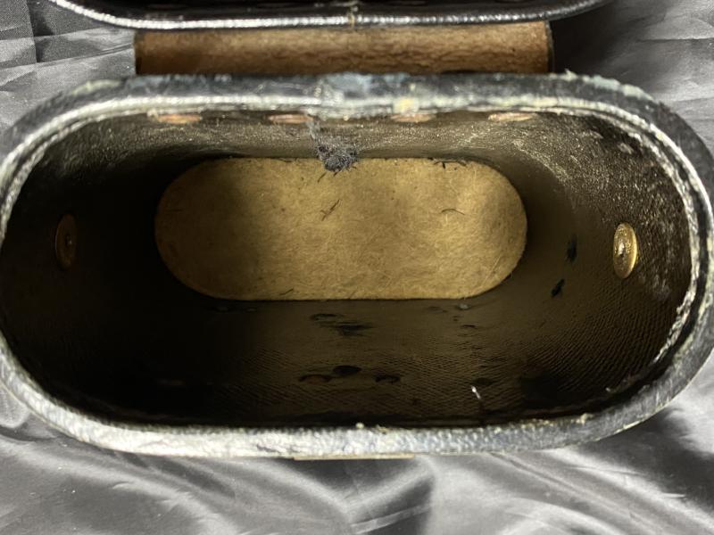 WW1 GERMAN EMIL BUSCH A-G RATHENOW, FERNGLAS 08, MILITARY BINOCULARS WITH MATCHING CASE