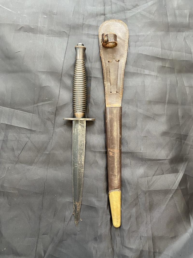 WW2 BRITISH FAIRBAIRN SYKES 3RD PATTERN COMMANDO DAGGER