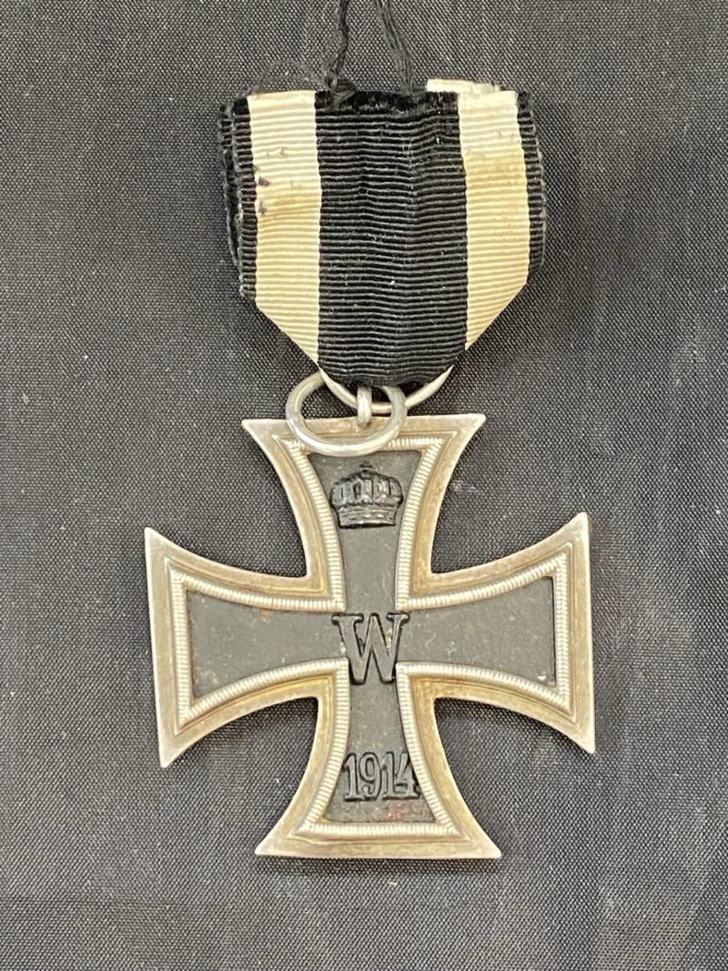 WW1 GERMAN 2ND CLASS IRON CROSS (WAGNER)