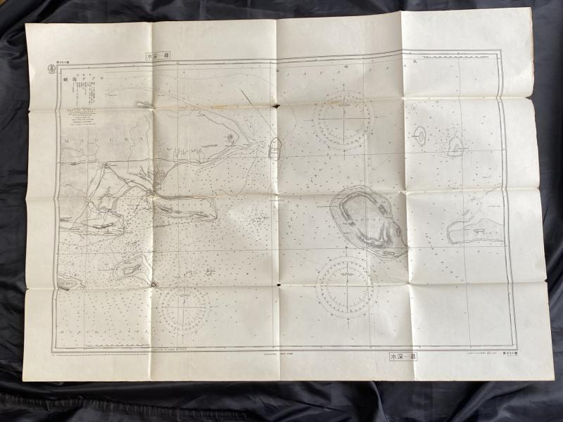 JAPANESE NO.994 MAP OF SAPUDI STRAIT