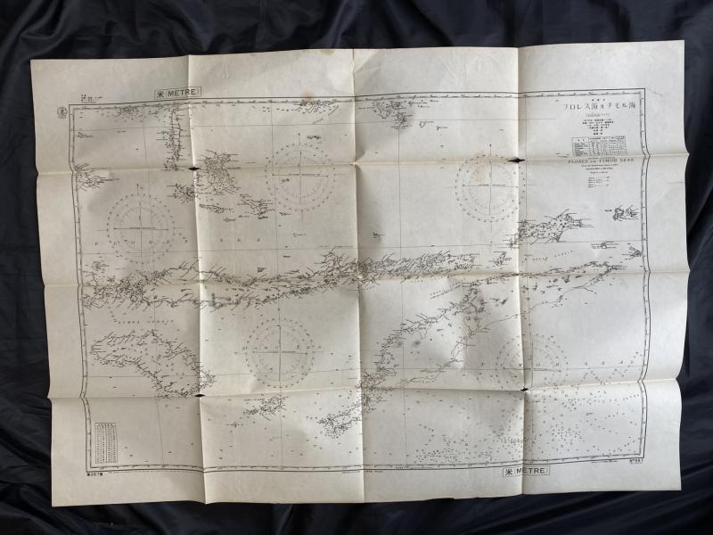 JAPANESE NO.987 MAP OF FLORES AND TIMOR SEAS