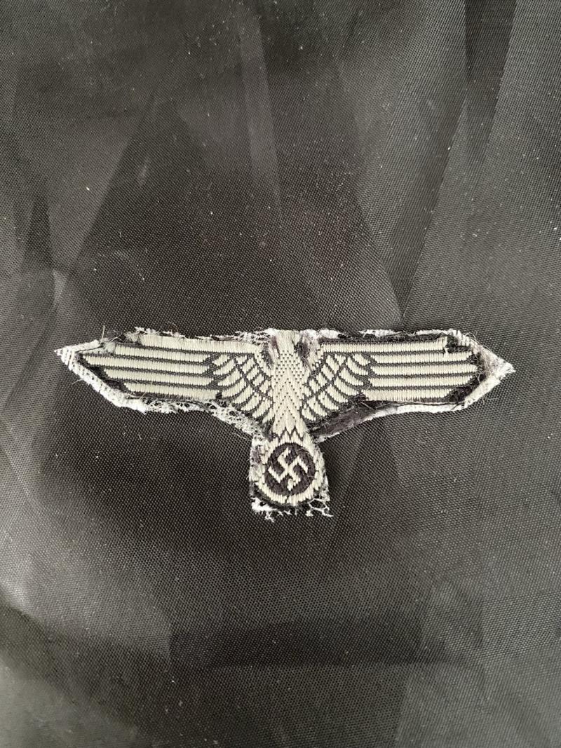 REPRODUCTION WW2 GERMAN WAFFEN-SS SIDE CAP EAGLE