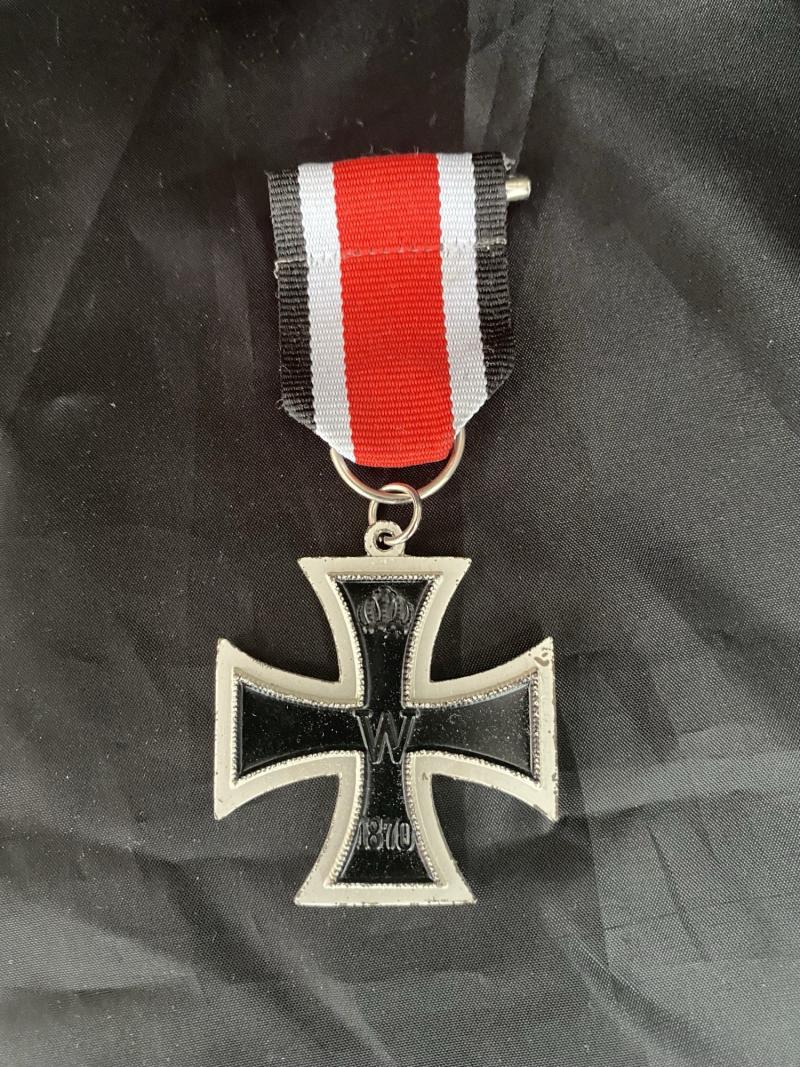 REPRODUCTION 1870 IRON CROSS 2ND CLASS