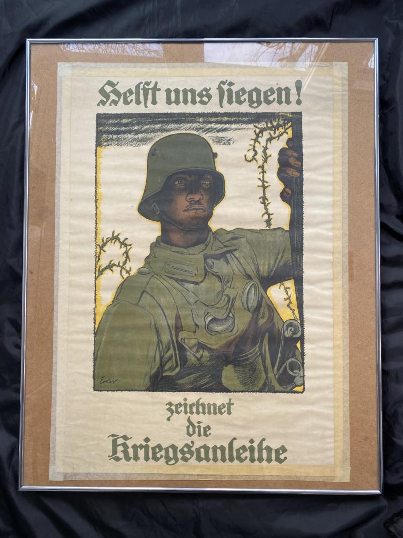 WW1 GERMAN RECRUITMENT POSTER