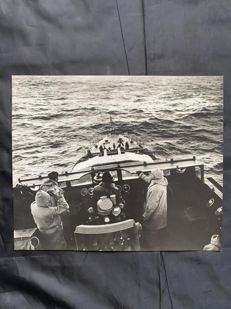 A.2482 PICTURE TAKEN ON BOARD THE POLISH DESTROYER O.R.P PIORUN