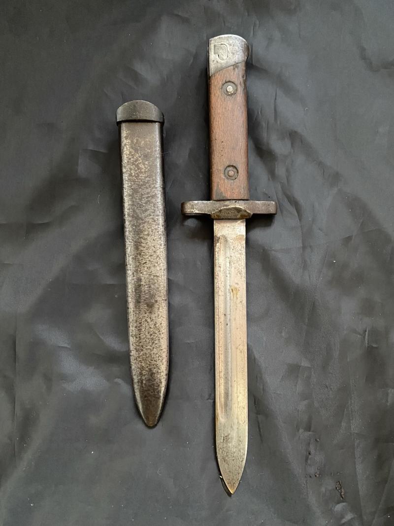 WW2 ITALIAN M38 CARCANO BAYONET