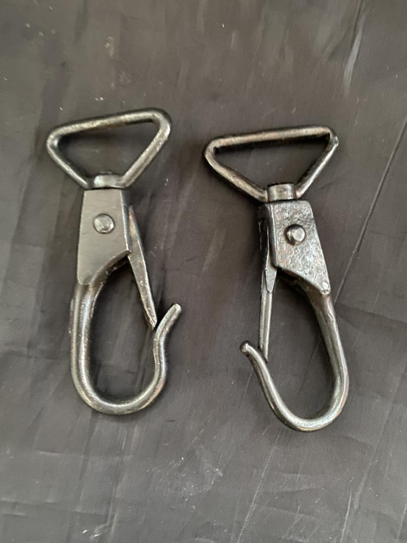 A PAIR OF BREN SLING HOOKS