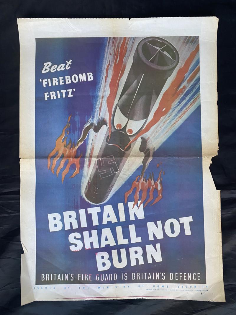 RARE NEWSPAPER POSTER OF 