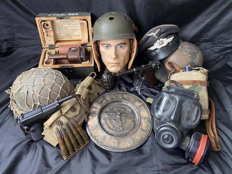 AT CHASE MILITARIA WE SELL/BUY OR PART EX