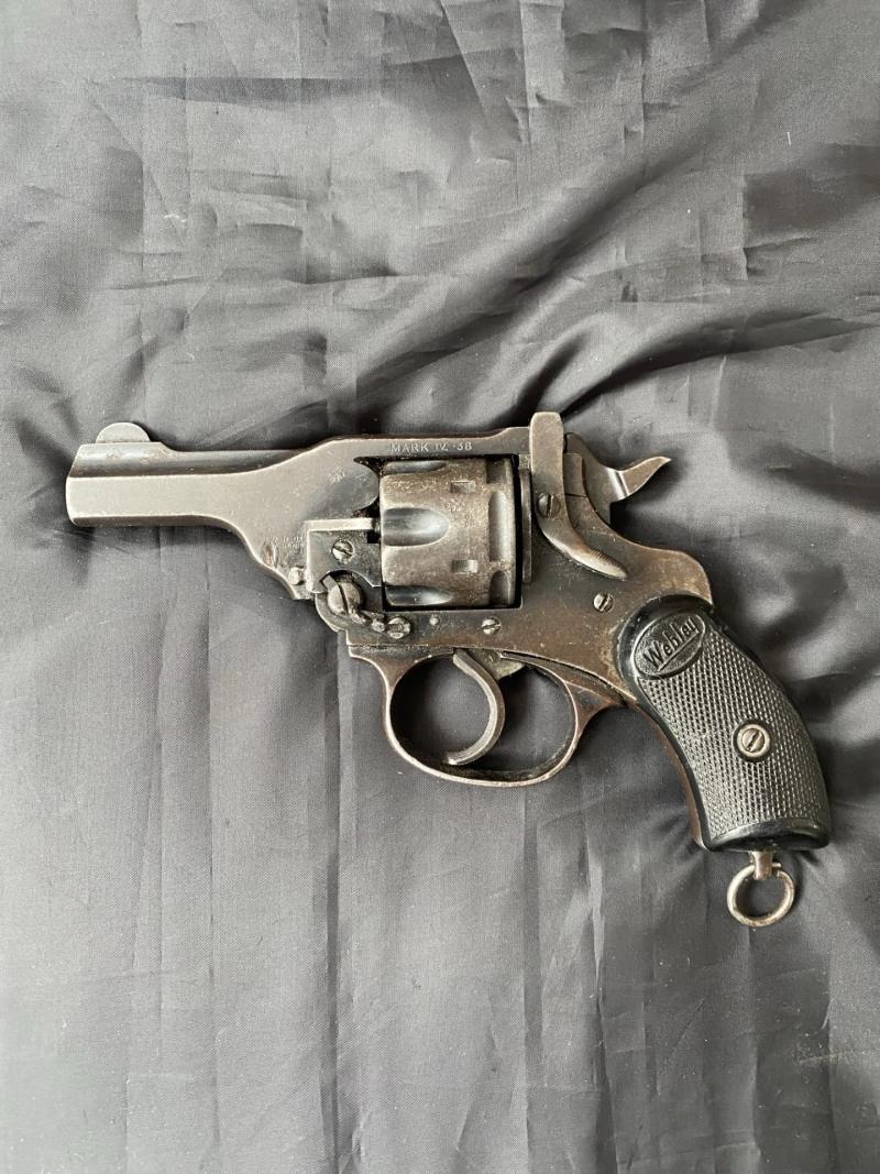 Chase Militaria WEBLEY MK IV SNUB REVOLVER NEW EU DEACTIVATION