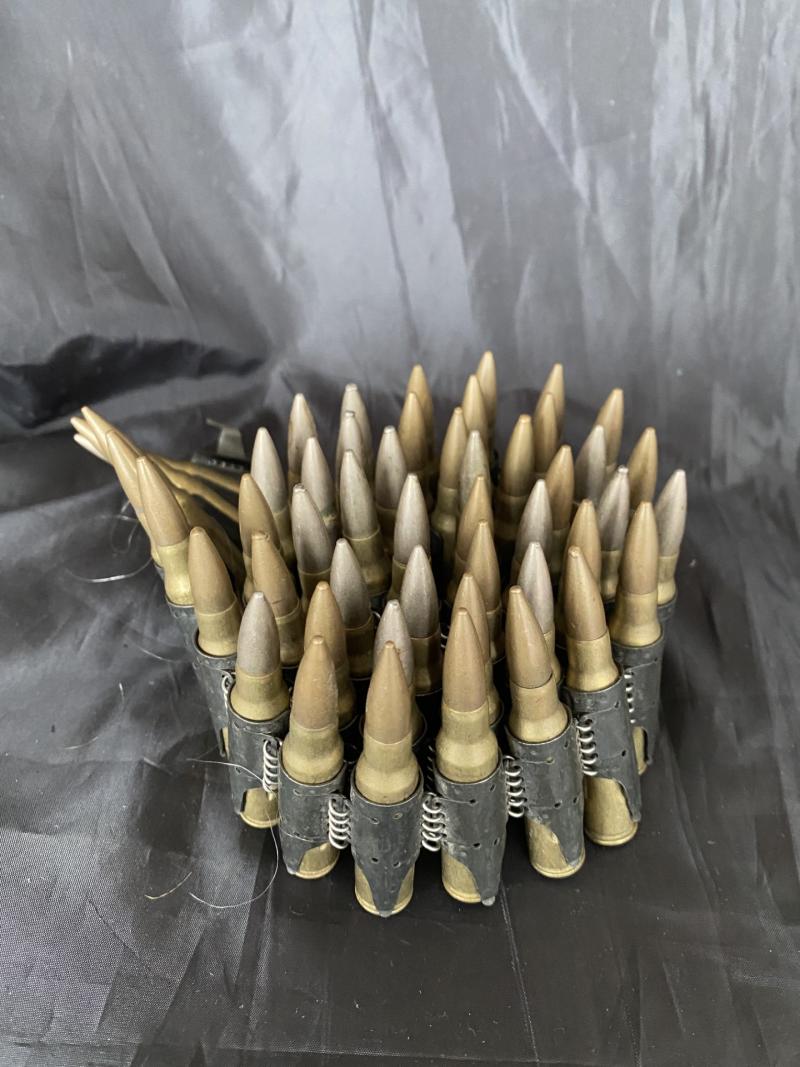 49 X 7.62 ROUNDS ON A MG53 BELT