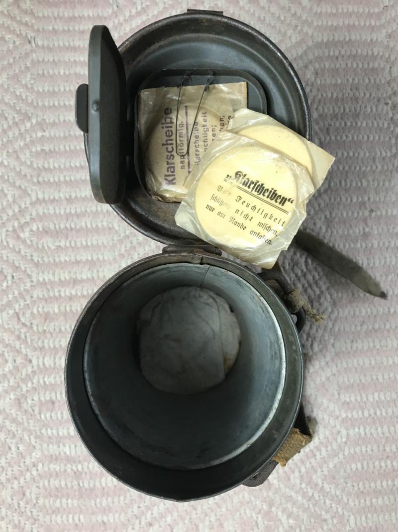 WW2 GERMAN M30 GAS MASK
