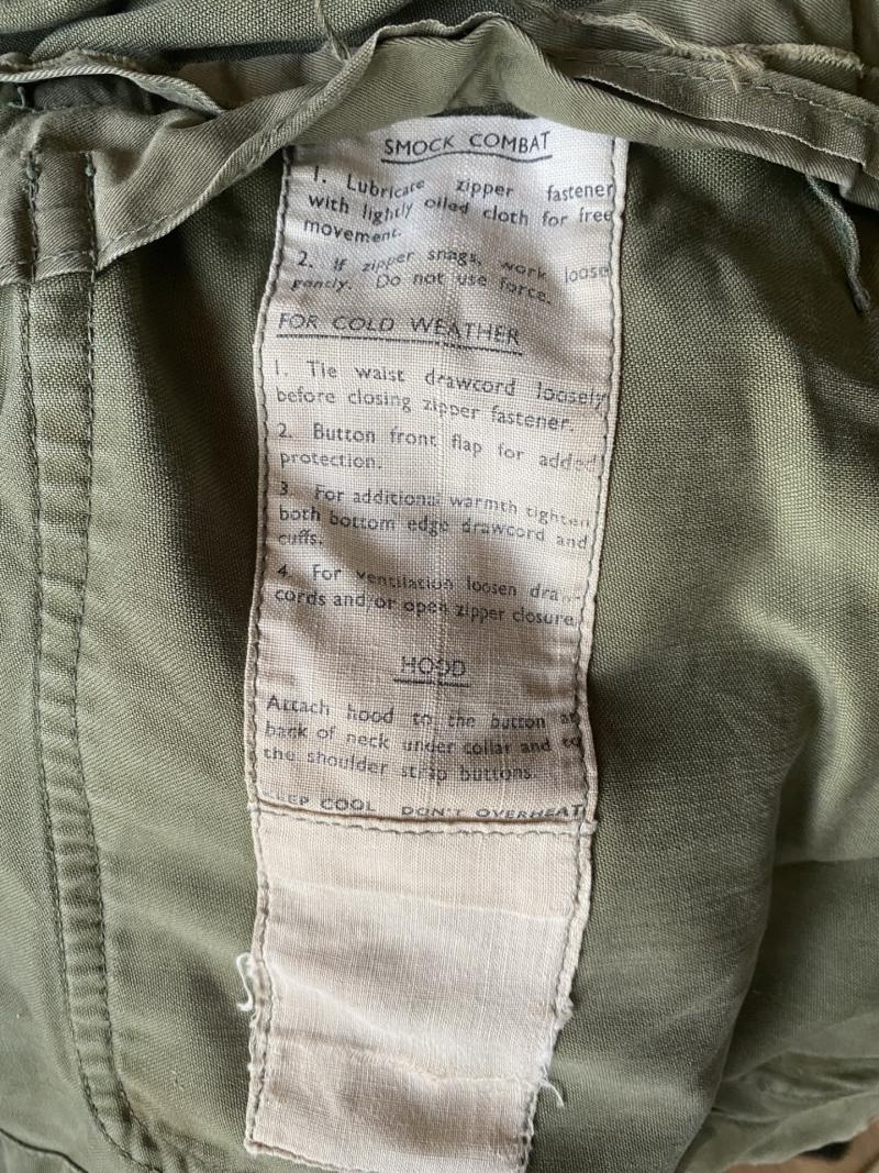 Chase Militaria | BRITISH AMRY OFFICER'S 1950 PATTERN COMBAT SMOCK