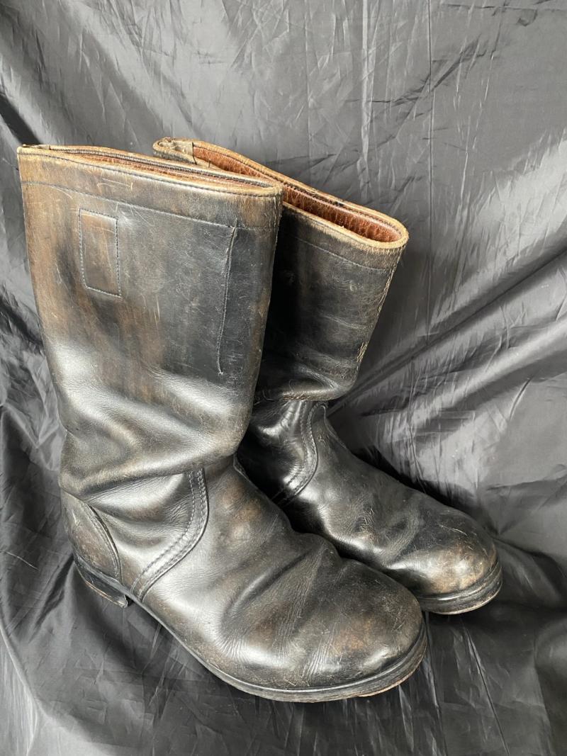 WW2 GERMAN JACK BOOTS (SIZE 10)