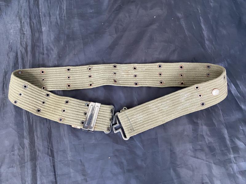 WW2 U.S. OD No.7 PISTOL BELT