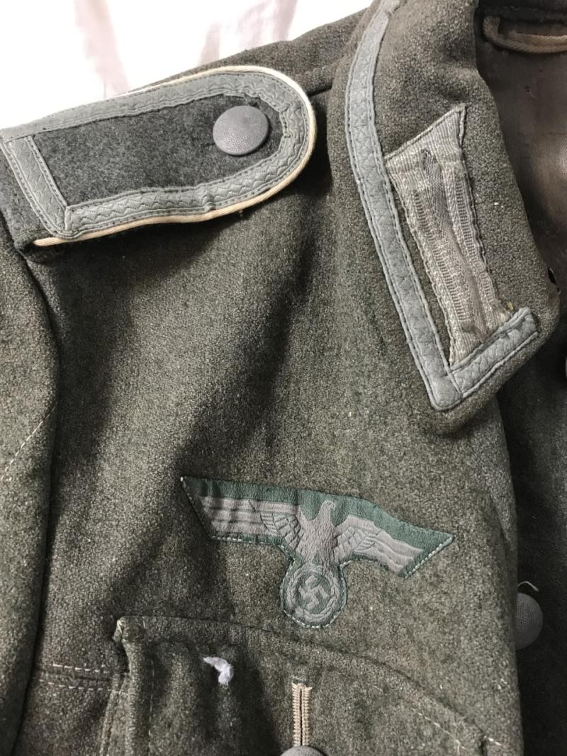 Chase Militaria | WW2 GERMAN ARMY NCO TUNIC WITH INFANTRY ASSAULT BADGE