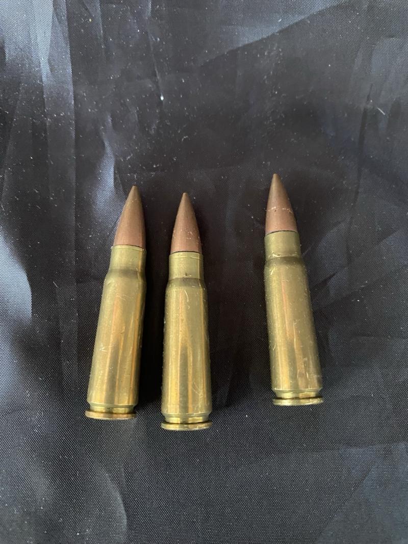 3 X  7.62X39 AK ROUND (INERT)