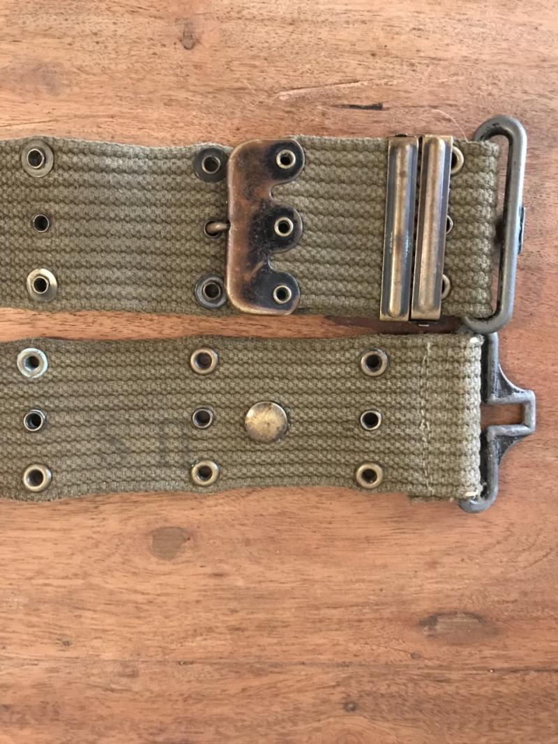 Chase Militaria | WW2 U.S. OD No.7 PISTOL BELT