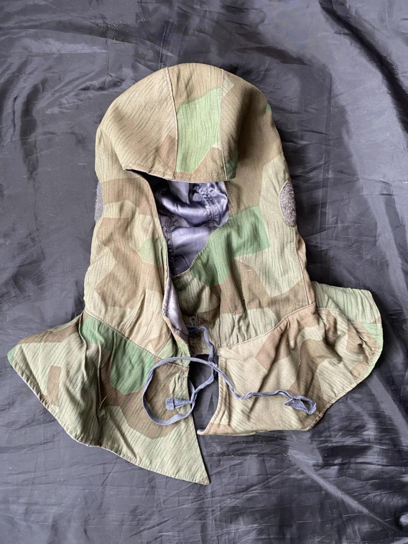 JANKE WW2 GERMAN SPLINTER PATTERN CAMO PARKA JACKET  HOOD