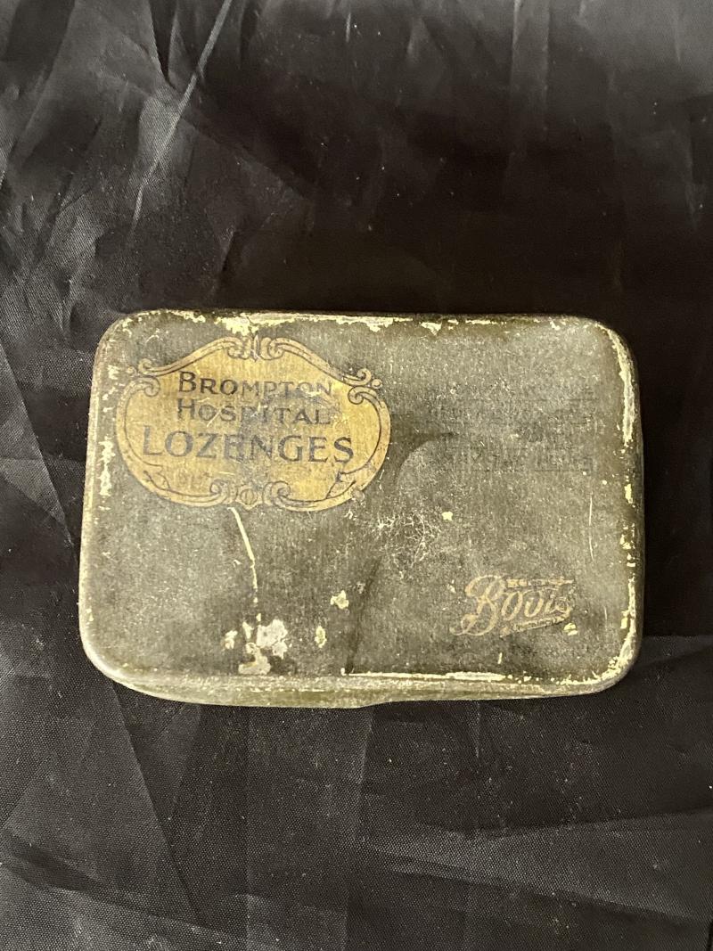 BOOTS BROMPTON HOSPITAL LOZENGES TIN