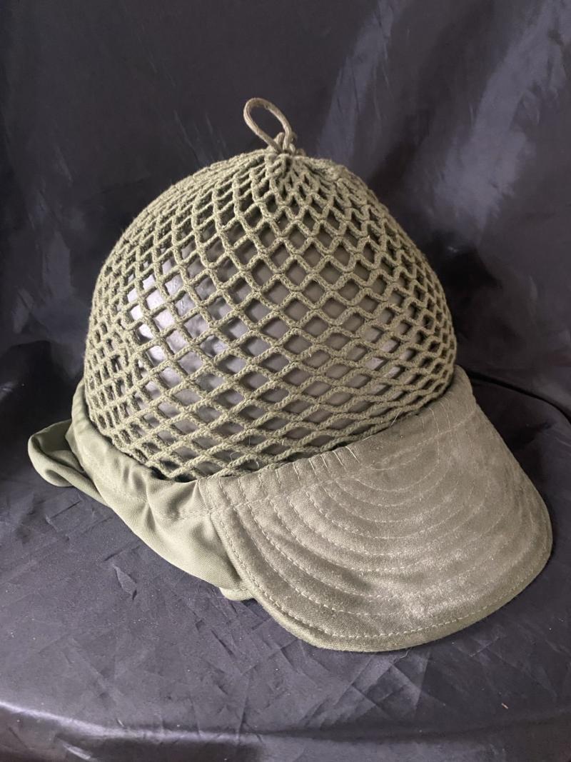 SWEDISH TYPE 1937-65 HELMET WITH THE 1965 NET COVER