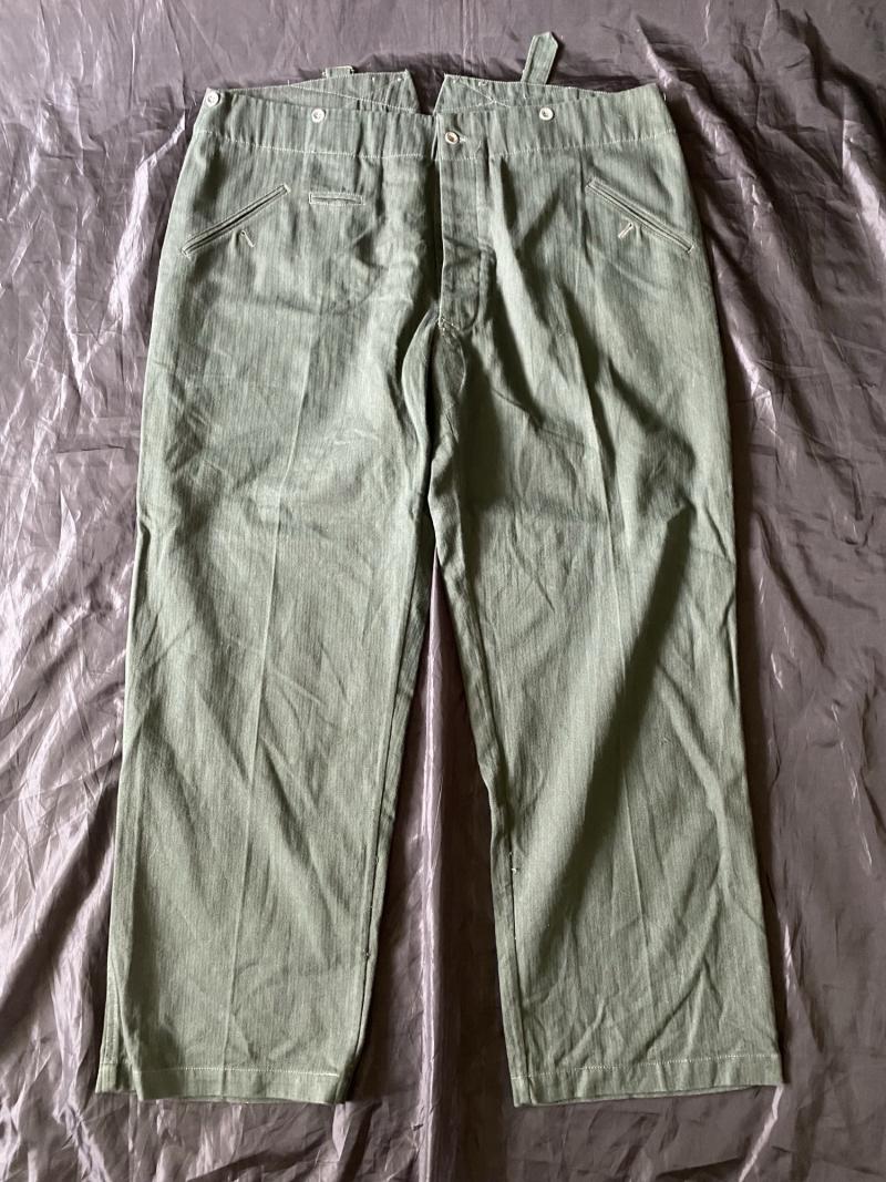 REPRODUCTION WW2 GERMAN HBT TROUSERS