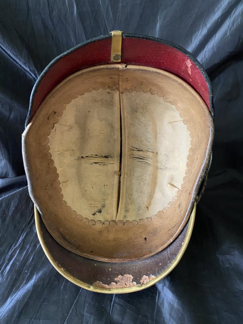 WW1 GERMAN/PRUSSIAN OFFICER'S PICKELHAUBE WITH COVER