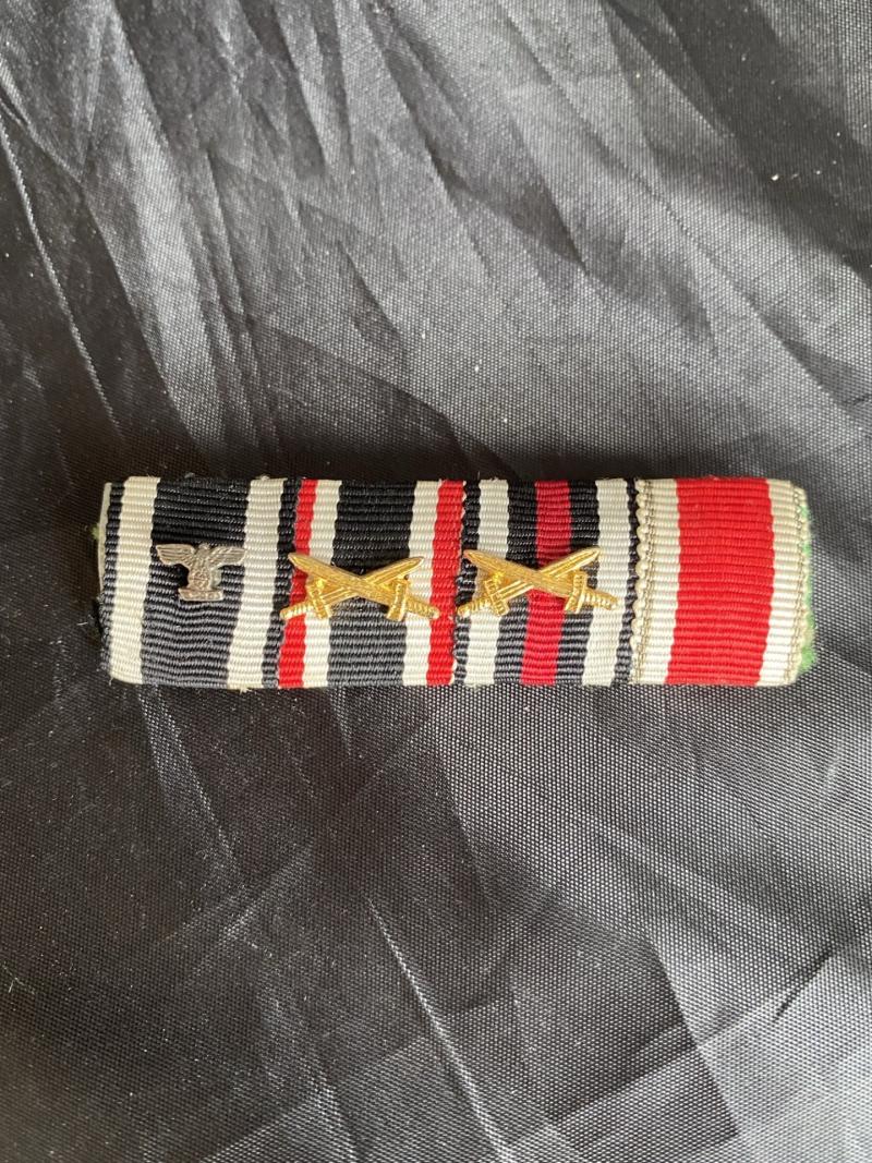 REPRODUCTION WW2 GERMAN MEDAL BAR