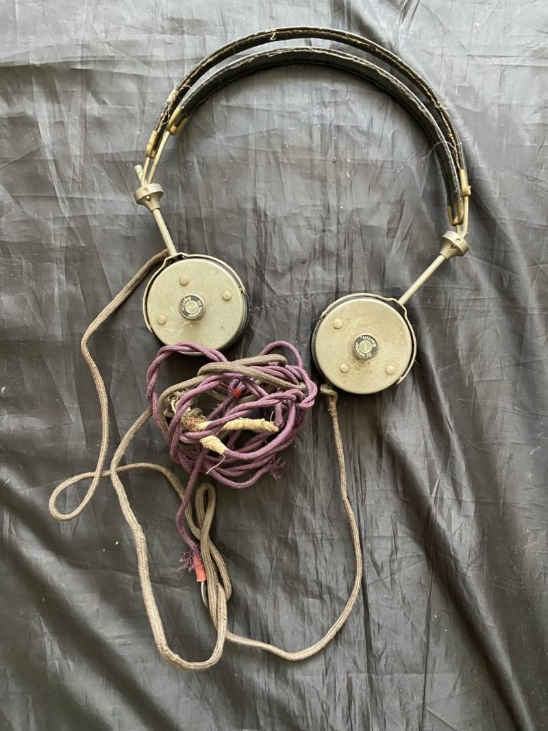 WW2 GERMAN NESPER RADIO HEADSET